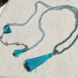 ☀️NWT C+I Tassel Convertible Necklace + Bracelet